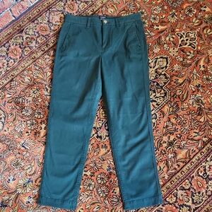 J. Crew High Rise Girlfriend Chino 4 Dark Teal
